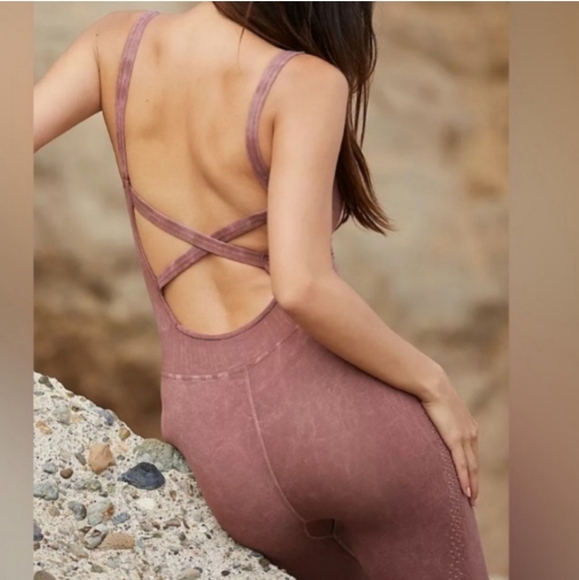 NWOT Free People Good Karma Onsie size m/l - Picture 5 of 6